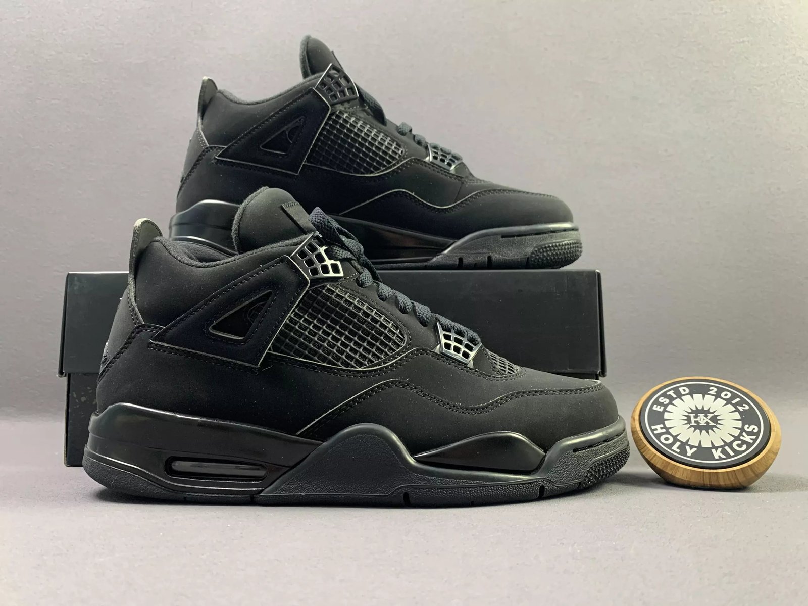 black cats jordan 4 gs