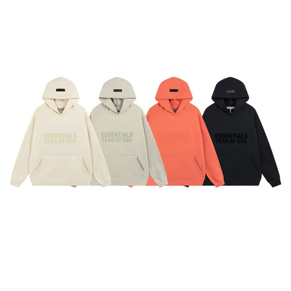 FOG double line ESSENTIALS sweatshirt men hooded autumn and winter couple trendy brand letters men high street hoodies women ins