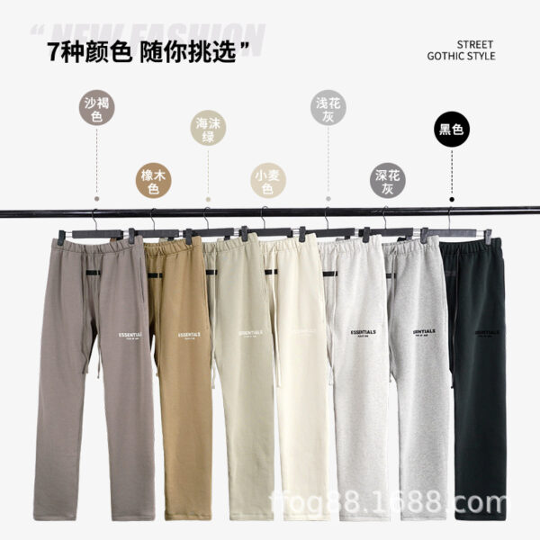 FOG Season 8 ESSENTIALS implanted printed stretch pants 1977 high street tide brand straight casual pants