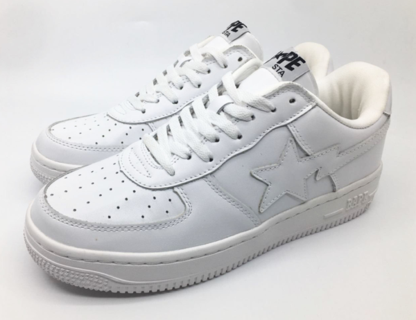 bapesta 经典空军一号AF1休闲板鞋纯白运动鞋情侣男鞋女鞋潮