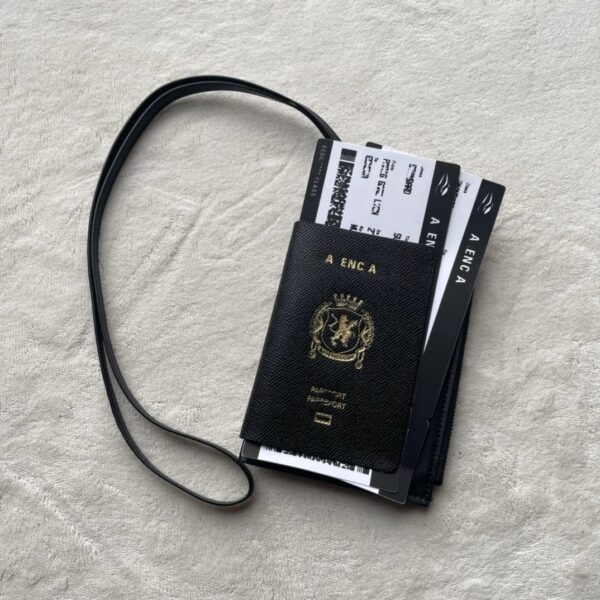 High-version Paris B home {spot}24s new product air ticket wallet passport bag fashionable versatile couple wallet