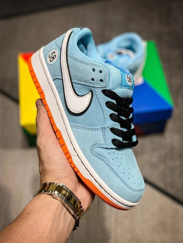 N450380 [First try NK SB Dunk Low Pro "Club 58 Gulf"] Dunk series low-top casual