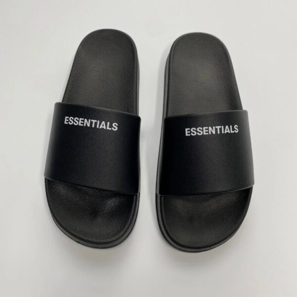 FOG Essentials letter print couple slippers