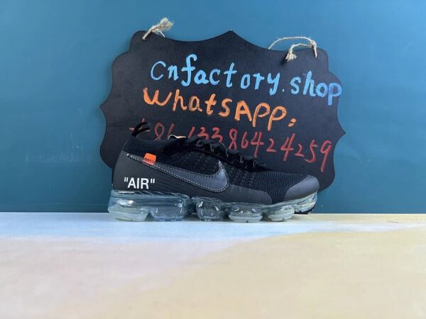 H40CN N1ke Air VaporMax OW Black (2018)-aa3831 002