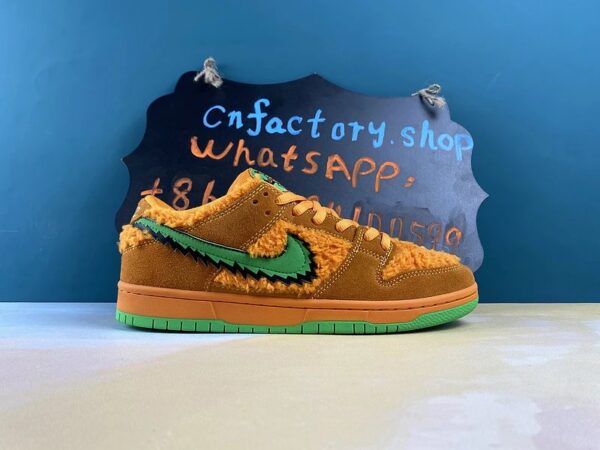 H40CN N1ke SB Dunk Low Grateful Dead Bears Orange-CJ3578-800