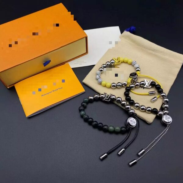 Bracelet bead bracelet internet celebrity style hot ins couple style new color matching