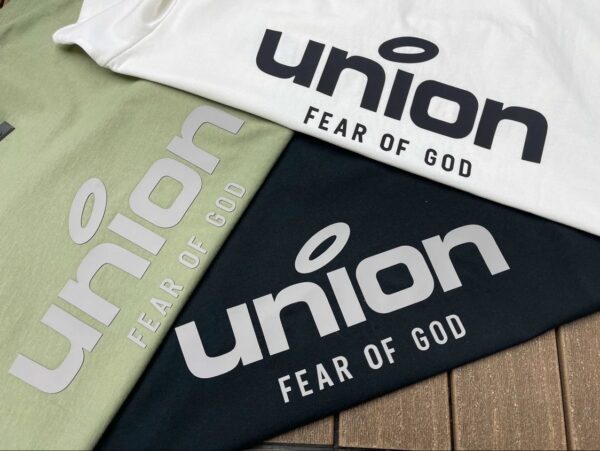 FOG Fear of God Essentials x UNION co-branded high street loose drawstring pure cotton shorts pants half-sleeved T-shirt short-sleeved tee suit white black light green matcha green for men and women