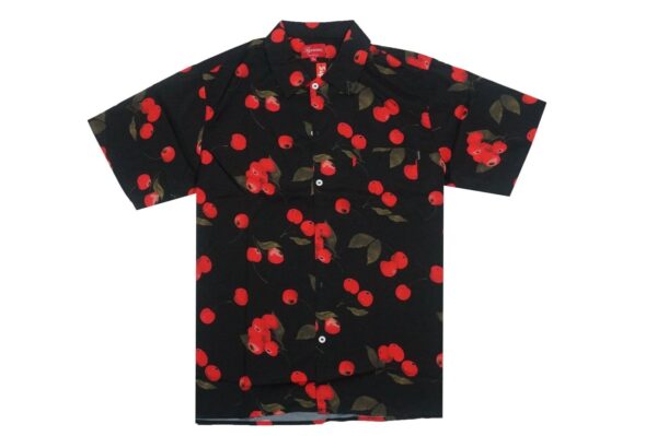 Supreme 19SS Cherry Rayon S/S Shirt 樱桃 短袖 衬衫